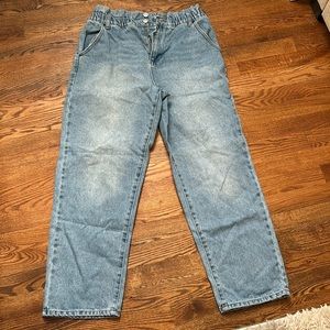 Forever 21 Paper Waist Jeans
